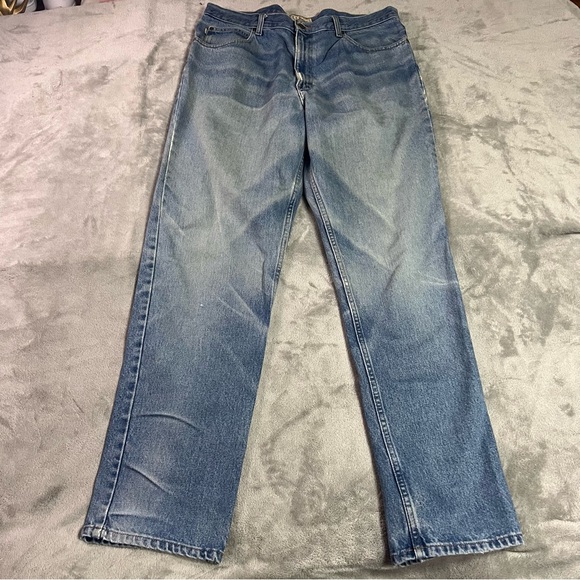 L.L. Bean Jeans Vintage Ll Bean Medium Wash Blue Denim Relaxed Fit